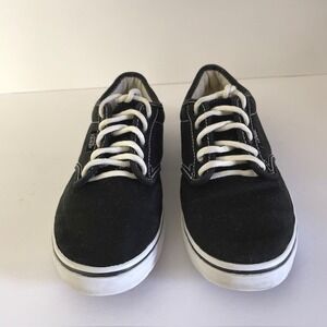 Vans Black Lace-Up Skate Shoes Streetwear‎ Retro Old School Retro Boys Size 6